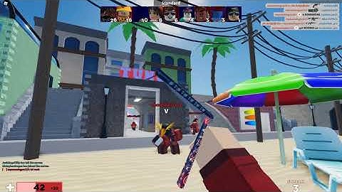 High level hacker in Arsenal Roblox!