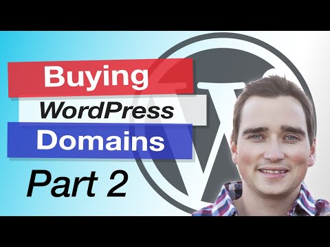 Buying a Domain Name - WordPress Website Part 2