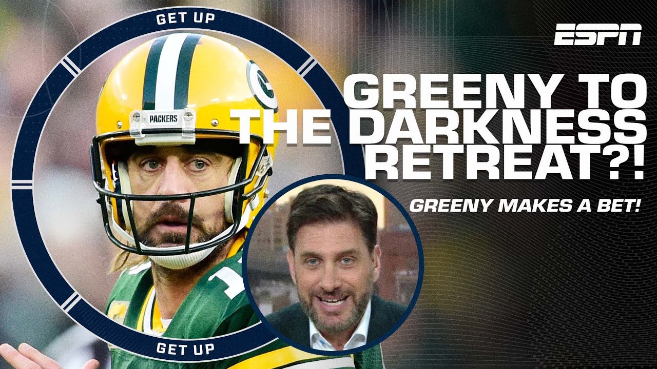 Greeny said he will do what if Aaron Rodgers goes to the Jets?! 