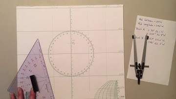 Video 3, Part 1, Plotting on a Universal Plotting Sheet