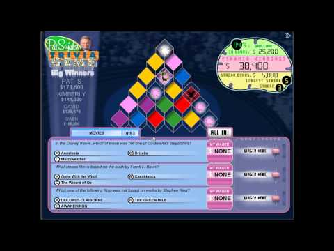 How to Play Pat Sajak's Trivia Gems. Finished 4th Best. [HD]