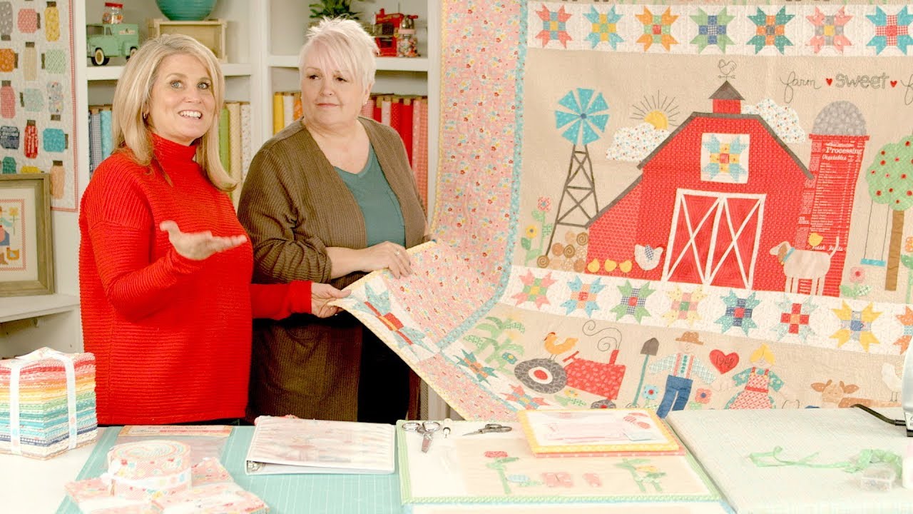 Farm Sweet Farm Quilt Youtube