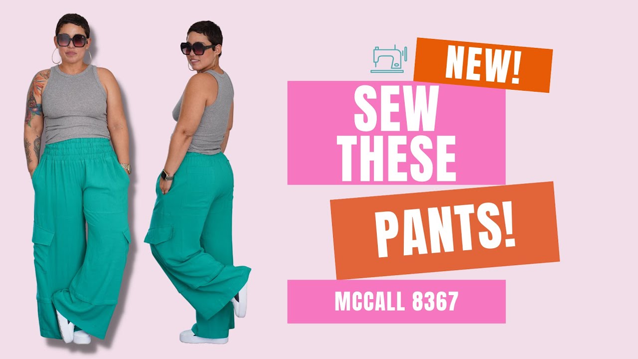 SEW WITH ME! MIMI G X MCCALL'S #8367 VIEW B - YouTube