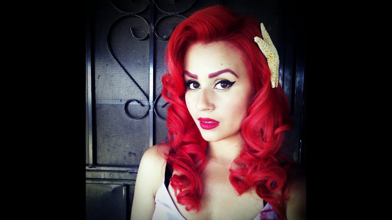 My Everyday Makeup Pinup Inspired Youtube