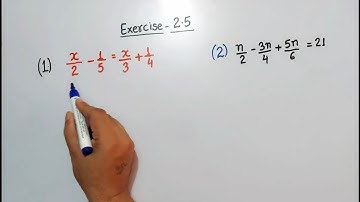 Exercise 2.5 (Q1 and Q2) Class 8 | Ex 2.5 Q1 class 8 | ex 2.5 Q2 class 8 NCERT maths | Ch:2 CBSE