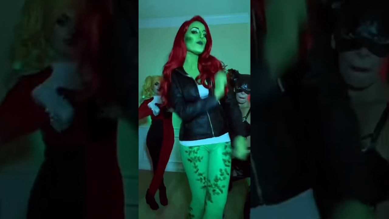 No, thank you❤️ #gothamcitysirens #catwoman #harleyquinn #ivy#jasminepaigemoore #dccomics#dc#shorts