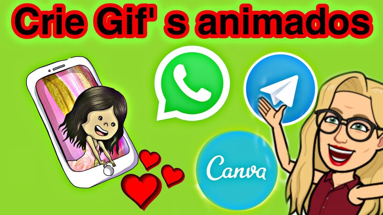 Criar GIF para zap com o Canva 