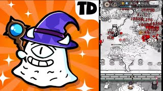 Doodle Magic Wizard vs Slime Stage 62 Best Build screenshot 2