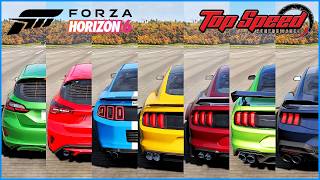 I Tested Every Stock Ford Cars in FH6... Which one Is the Fastest? | Forza Horizon 6 screenshot 5