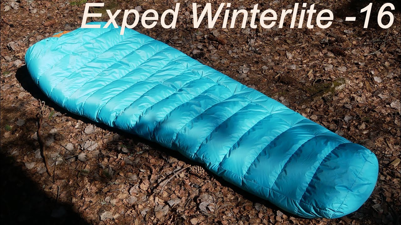 Exped Winterlite -16 - YouTube