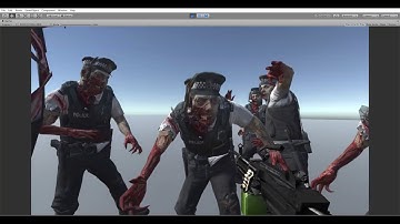 No Escape / Zombie Game Prototype Made With Unity