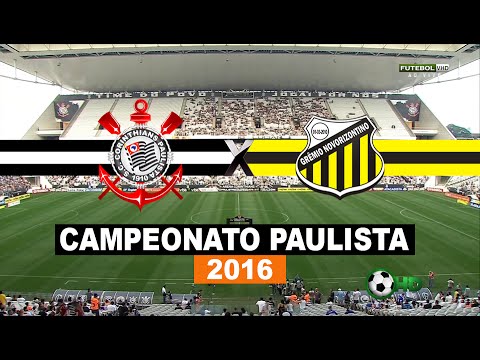 Gols - Corinthians 3 x 0 Novorizontino - Paulistão 2016 - 10/04/2016 - Futebol HD