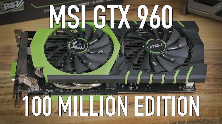 한정판 GTX 960 100 Million Edition: 가치 있는 투자?