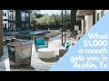 What $1,000 a month gets you in Austin, TX || Insider Living