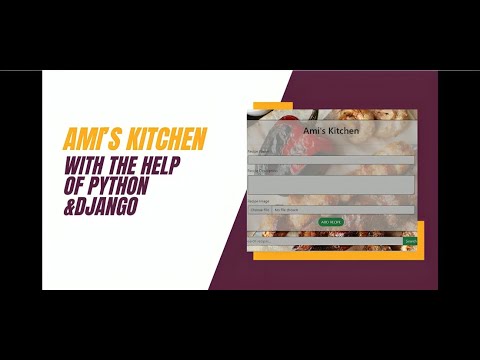 Ami's Kitchen - Recipe Organizer: Simplifying Cooking for Everyone ...