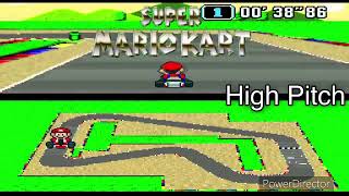 SNES- Mario Circuit (Low Pitch/ High Pitch)