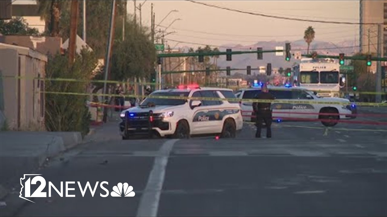 Armed robbery suspect killed in shooting with Phoenix police - YouTube