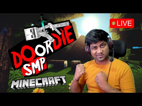 MINECRAFT Grinding (work new project) Do or Die SMP LIVE Face cam😂 हिंदी