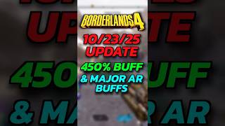 450% Damage Buff In Borderlands 4 Update #gaming #borderlands4 #bl4 #update #shorts #loot #legendary