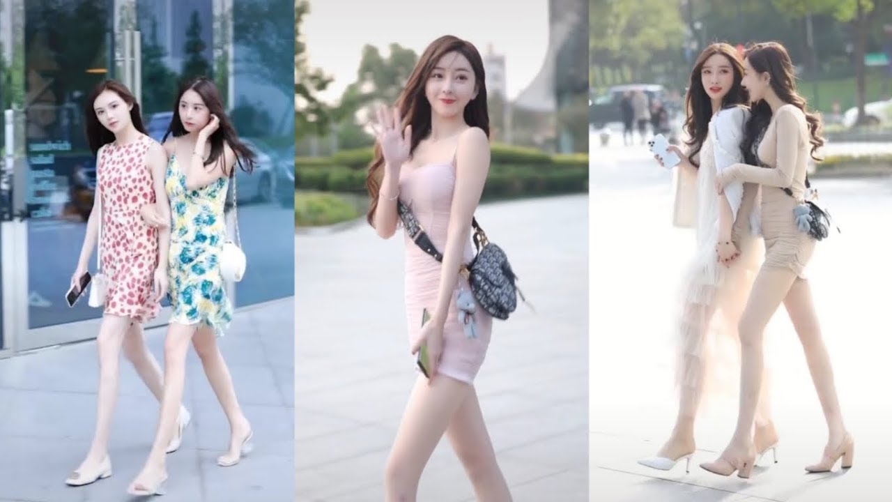 ภาพสาวเกาหลี  Update  Tik Tok China #ep.53 #Douyin #Fashion street style #สาวจีนสวยๆ น่ารัก