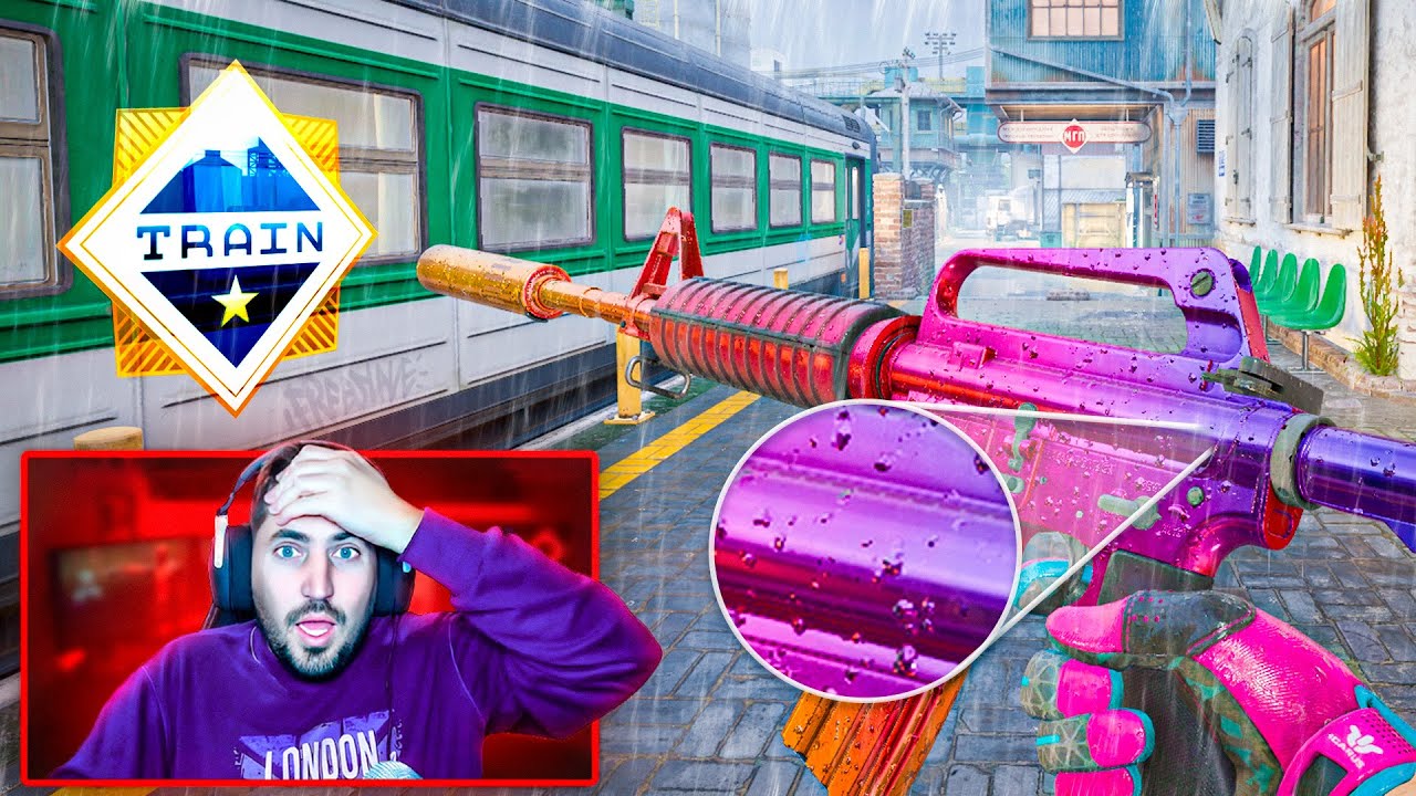 Chuva INCRÍVEL, FPS nem tanto... A NOVA TRAIN do CS2 SAIU! (Primeira Partida)
