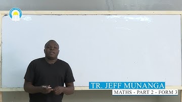 Form 3/4 - Mathematics - Topic: Further Logarithm; (Lesson_2), By; Tr. Jeff Munanga.