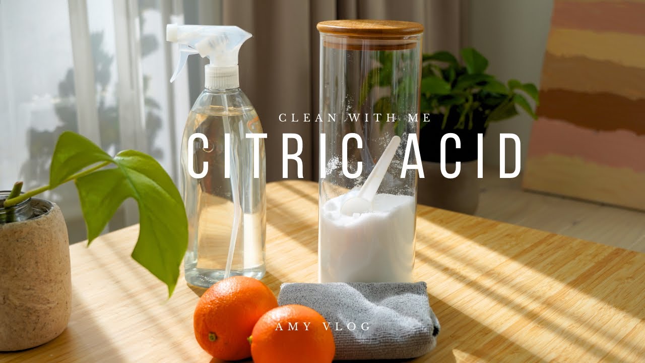 Citric acid for cleaning: Five things to clean with citric acid