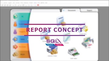 SQL Accounting Software - Report Concept