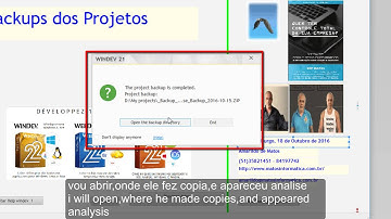 Aula 944 WinDev Projeto Backup