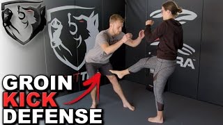 How to Defend Against a Groin Kick/Knee