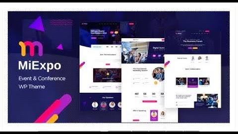 MiExpo | Event Conference WordPress Theme | Themeforest Templates