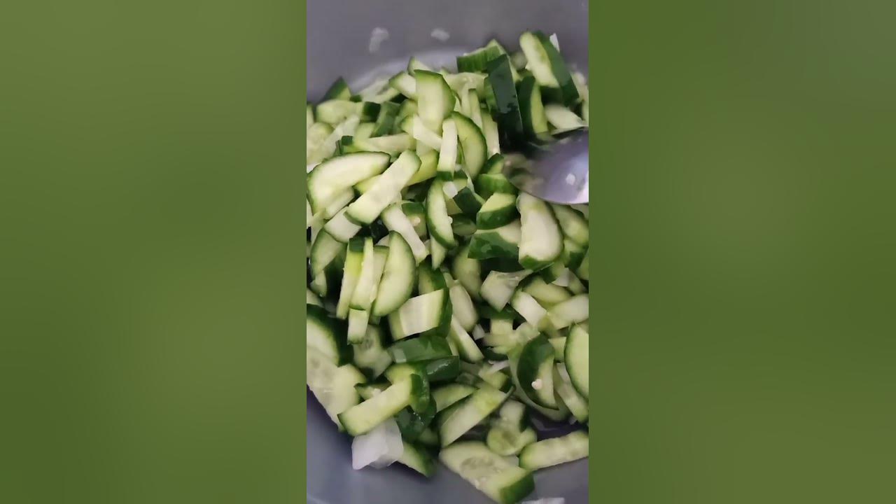 menu-for-dinner-cucumber-salad-spicyfood-youtube