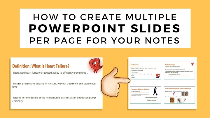 Multiple PowerPoint Slides Per Page Tutorial 📝♡