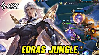 AOV : EDRAS GAMEPLAY | IN JUNGLE - ARENA OF VAALOR LIENQUANMOBILE ROV 