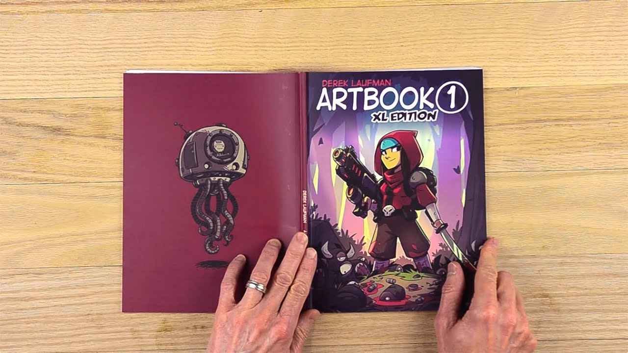 Derek Laufman - Artbook 1 XL Edition by Derek Laufman — Kickstarter