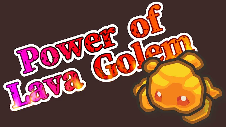 [Taming.io] Power of Lava Golem (Update New Pet)