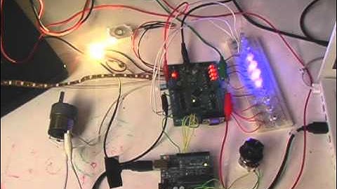 16x pwm LED fader demo