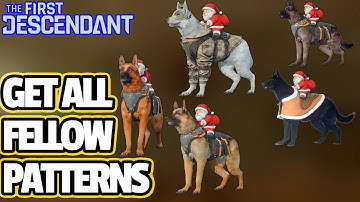 [FIRST DESCENDANT] How To Get ALL The FELLOW Patterns As FAST As Possible