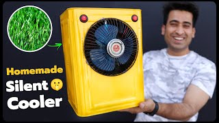 खाली टिन कनस्तर से बनाया Silent Ac Cooler || How To Make Cooler At Home