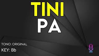 TINI - Pa - Karaoke Instrumental