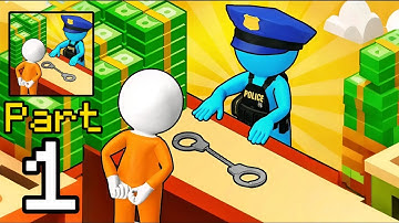 Police Department: Prison Game - Gameplay Walkthrough Part 1 - Tutorial (iOS, Android)