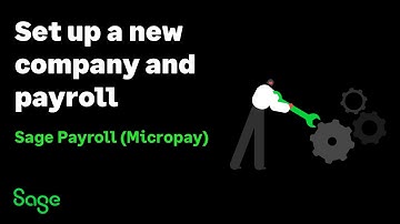 Sage Payroll (Micropay) - Set up a new company and payroll