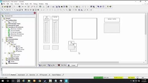 [PLC] Water Level PID control using Unity Pro XL