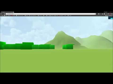 THREE.js landscape, skybox,