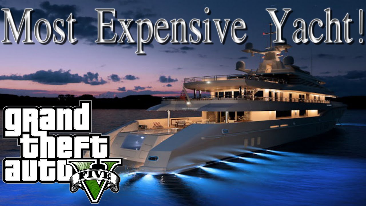 gta online most expensive yacht