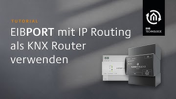 AUDIOMODULE V3 - KNX Routing - Tutorial DE