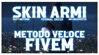 How To Install Weapon Skins In Fivem  2023  Quick Method  No Archive Fixes