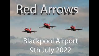 4k Red Arrows landing at Blackpool Airport for Southport Airshow 9/7/22 by Darrell Towler 415 views 1 year ago 4 minutes, 30 seconds