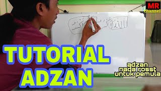 tutorial adzan nada rosst||untuk bagi pemula