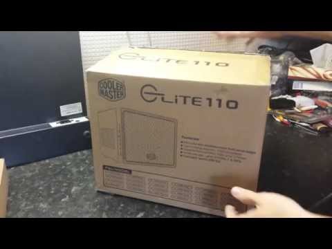 CoolerMaster Elite 110 ITX Mini PC Case - Quick Unboxing From Amazon